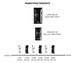 MAURTEN MARATONO CAF RINKINYS