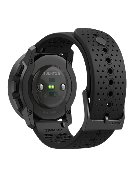 SUUNTO 9 PEAK ALL BLACK sportinis laikrodis - aplenksave.lt