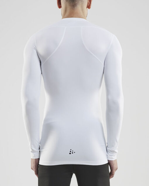 Craft Pro Control Compression Long Sleeve Unisex White - Image 2