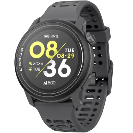 COROS Pace 3 Black Silicone Band