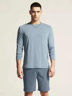 CRAFT Collective Bi-Blend Ls Tee Men's