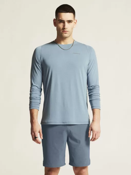 CRAFT Collective Bi-Blend Ls Tee Men's