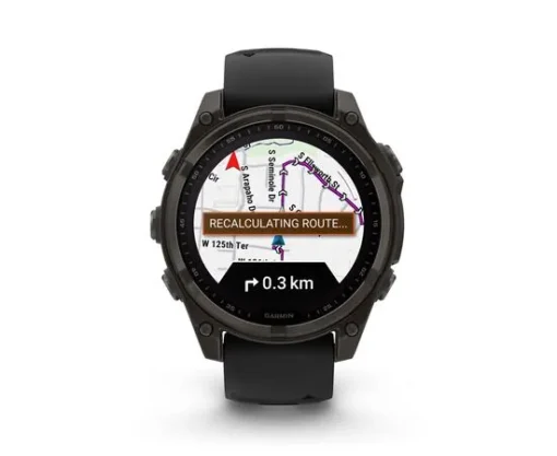 Garmin Fenix 8 51mm Sapphire Solar Juodas - Image 5