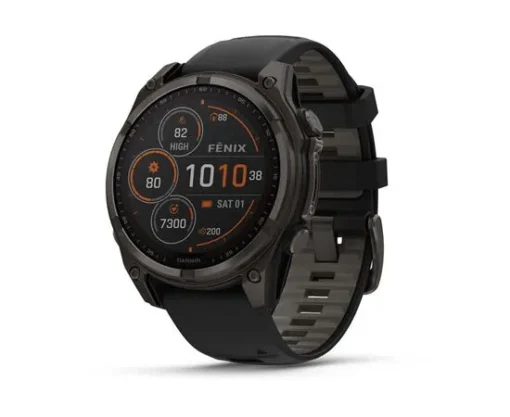 Garmin Fenix 8 51mm Sapphire Solar Juodas