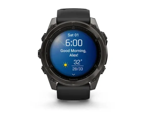 Garmin Fenix 8 51mm SAPPHIRE AMOLED Anglies spalvos - Image 8