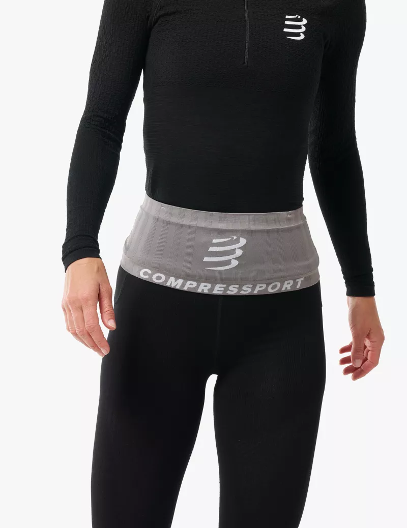 Compressport Free Belt 2.0 - Black/Gray - Image 5