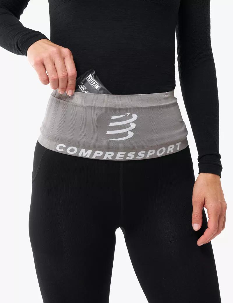 Compressport Free Belt 2.0 - Black/Gray - Image 2